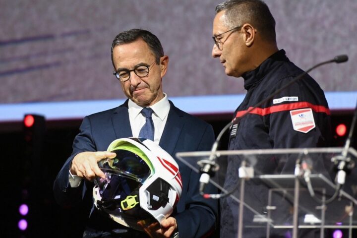 Bruno Retailleau annonce la fin de ses fonctions lors du congrès des pompiers au Mans