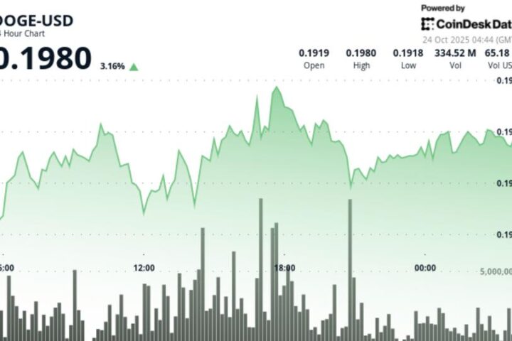 Dogecoin dépasse le seuil de 0,195 $ avec des volumes d'échanges élevés, un schéma Wyckoff présage une montée future