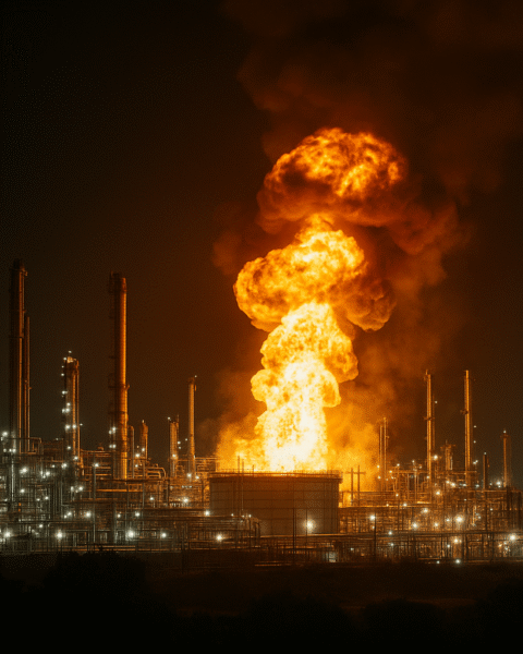 Explosion et incendie à la raffinerie Chevron : les dernières informations et les conséquences