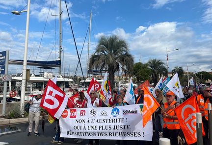 Grève du 2 octobre à Saint-Raphaël : les manifestants appellent à une justice fiscale urgente