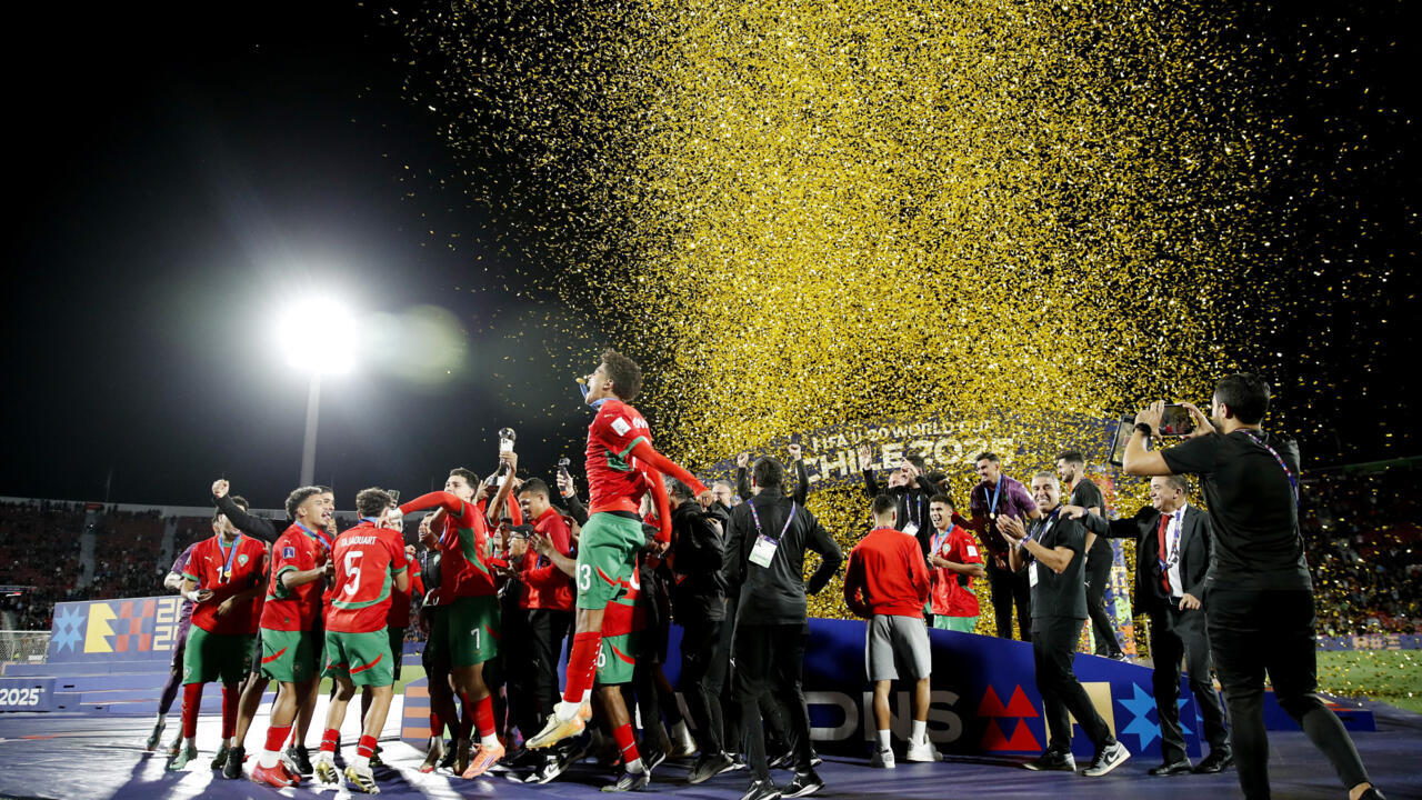 Le Maroc s'impose face à l'Argentine en finale de la Coupe du Monde de football U20.