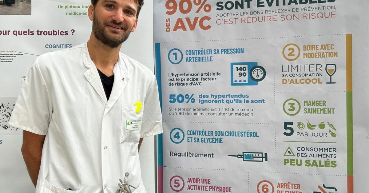 Le Puy-en-Velay : les signes d'un AVC et les actions possibles pour réagir