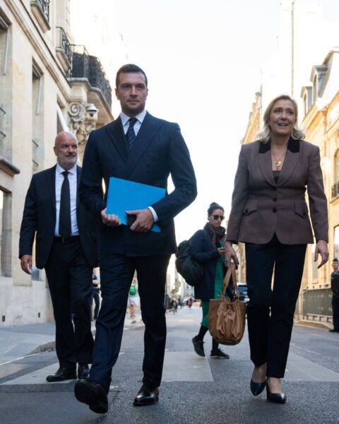 Le Rassemblement national largement en tête des intentions de vote pour la présidentielle selon un sondage
