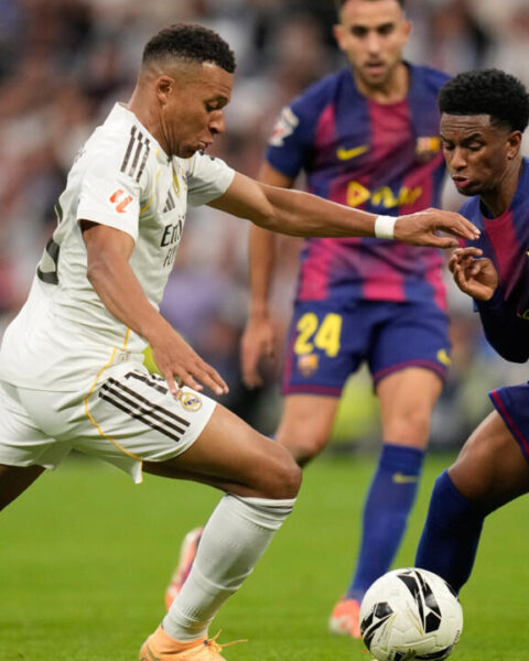 Liga : le Real Madrid triomphe dans le Clasico et augmente son avance sur le FC Barcelone, tandis que la biathlète Julia Simon est reconnue coupable de vol.