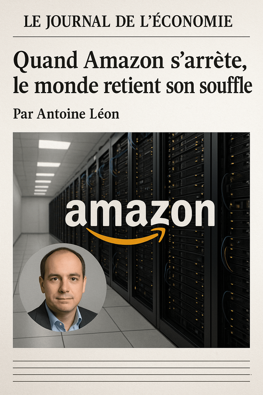 Lorsque Amazon suspend ses activités, le monde est en état d'alerte.