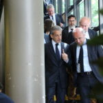 Nicolas Sarkozy devant la cour d'appel de Paris pour une demande de mise en liberté le 10 novembre