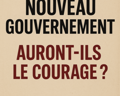 Nomination des nouveaux ministres : auront-ils le courage d'agir ?