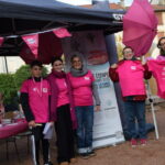 Octobre rose à Neulise : action de prévention sur le marché du mardi