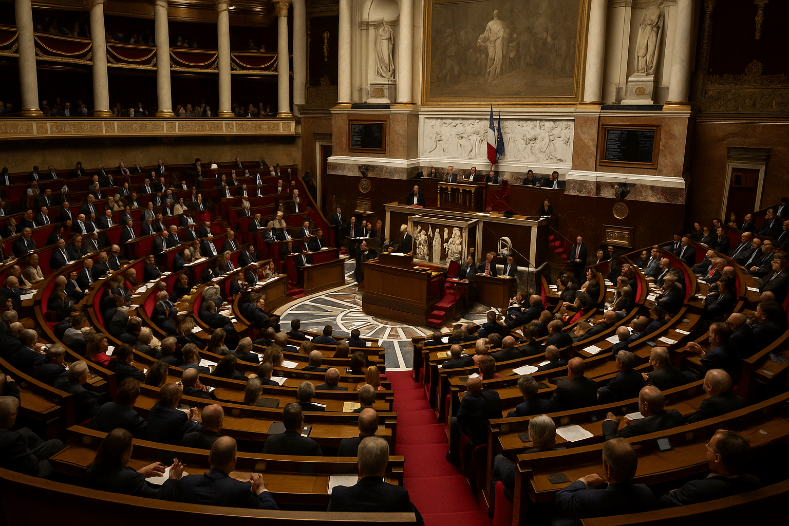 Philippe Juvin, Julien Dive et le groupe UDR appellent à l'abrogation du projet de taxe sur les sociétés holdings.