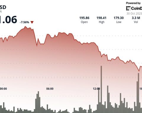 Solana теряет 8%, отменяя все годовые достижения на фоне провального дебюта ETF в США