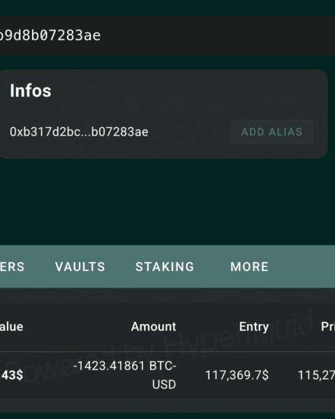 Un trader ayant gagné 192 millions de dollars en pariant contre la chute des cryptomonnaies parie à nouveau contre le bitcoin