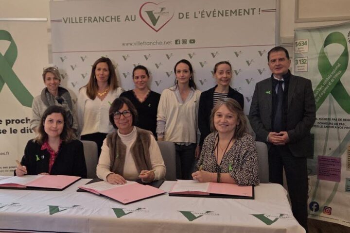 Villefranche-sur-Saône signe une charte pour promouvoir le don d'organes