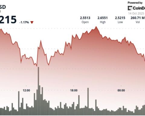 XRP déclin au-dessous de 2,60 $ alors que des ventes de 63 millions $ perturbent Binance