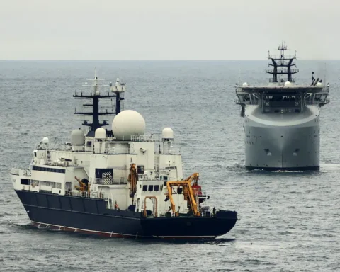 Londres se dit prêt à des « options militaires » après l’attaque au laser d’un navire russe contre des pilotes britanniques