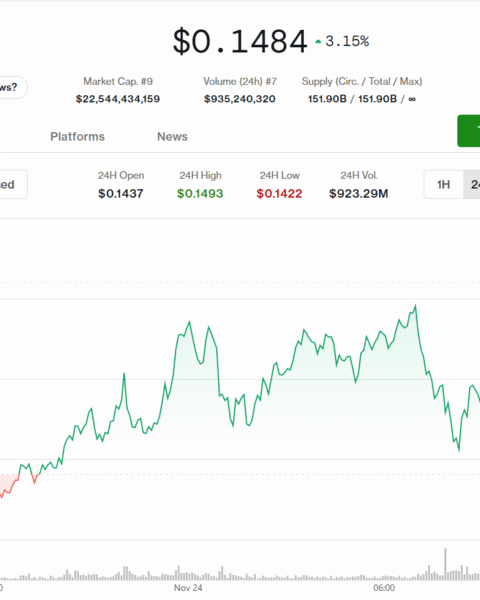 DOGE surpasse les grandes capitalisations alors que le D.O.G.E. d'Elon Musk se dissout