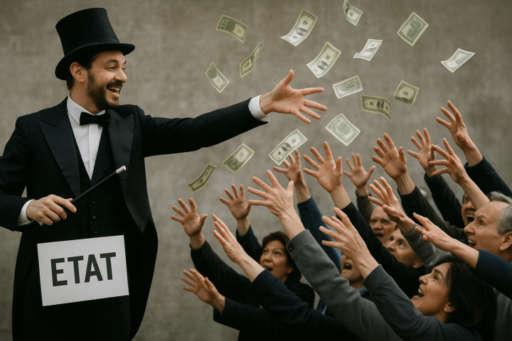 « L'État, une illusion collective où chacun tente de prospérer au détriment des autres, selon Frédéric Bastiat. »