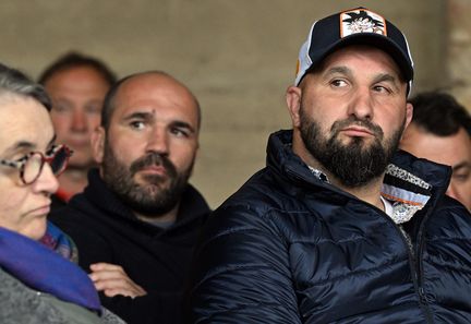 Mobilisation des agriculteurs à Toulouse contre le Mercosur en présence d'Emmanuel Macron