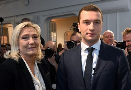 Présidentielle 2027 : Marine Le Pen se bat pour éviter "le risque d'effacement" devant Jordan Bardella