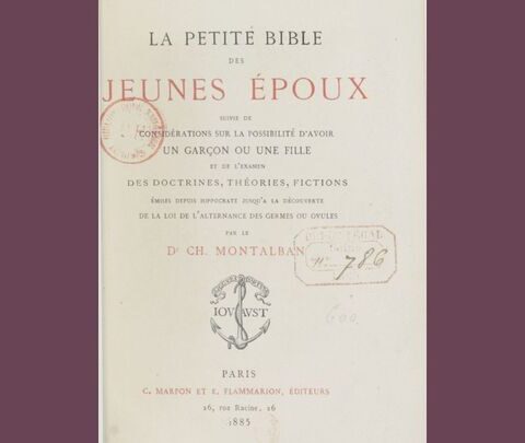 Un manuel français de sexualité de 1885 révèle la vision des relations conjugales à l'époque