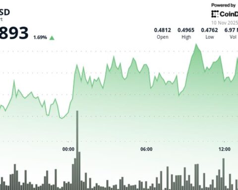 WIF atteint 0,497 $ avant un repli dû à des prises de bénéfices