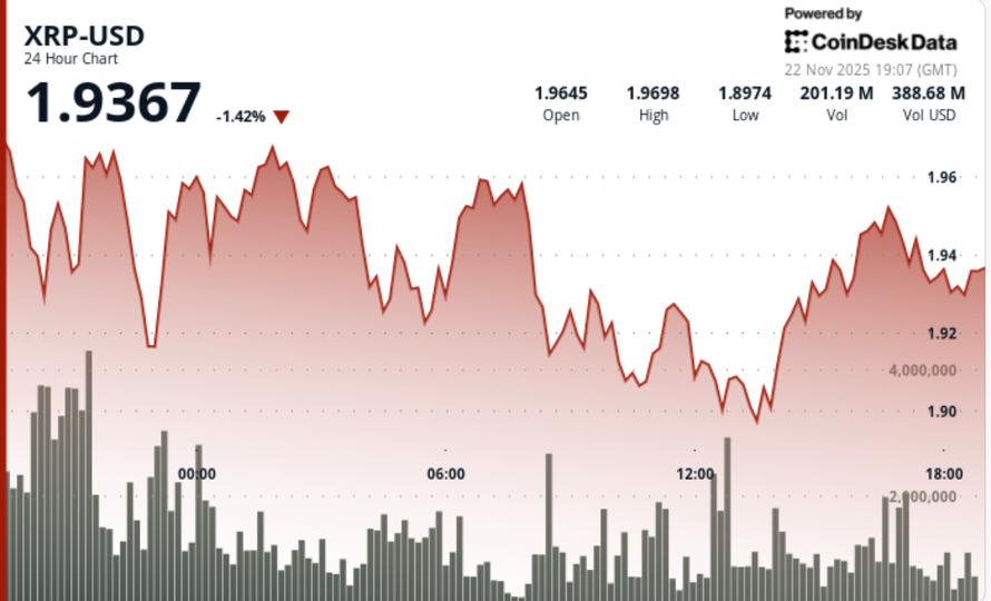 XRP chute alors que la faiblesse de Bitcoin entraîne des altcoins en territoire survendu