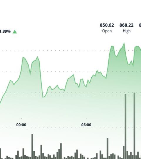 BNB reste à la traîne malgré une percée au-dessus de 860 $ alors que l'examen de Binance s'intensifie