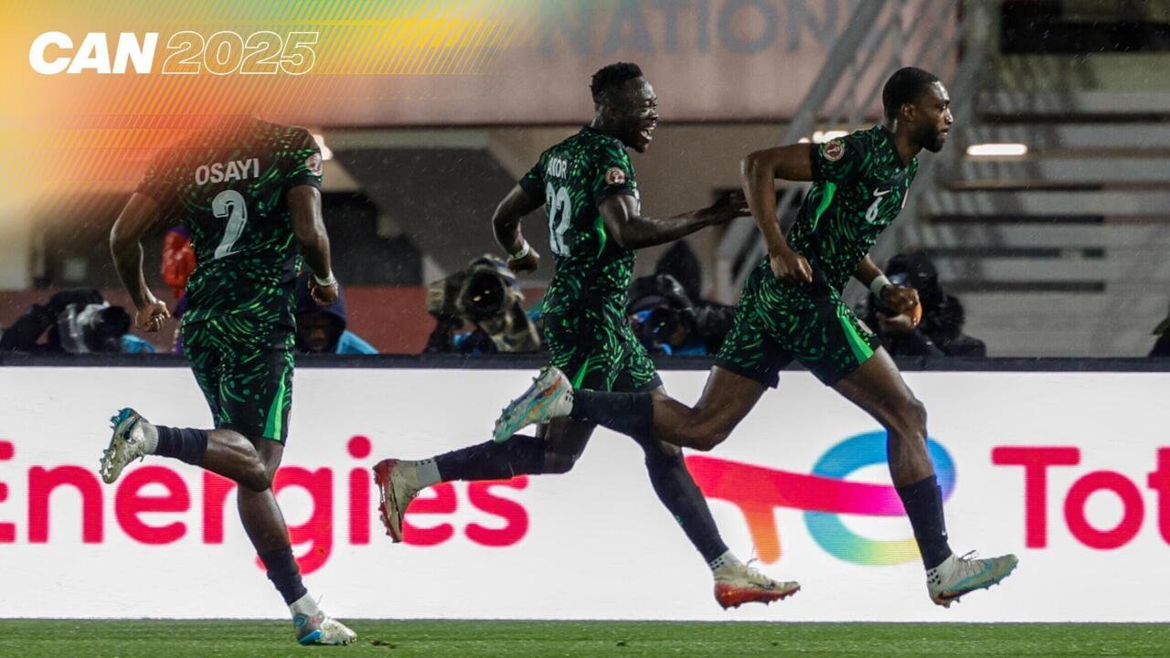CAN 2025 : le Nigeria remporte l'essentiel contre la Tanzanie et la RD Congo triomphe face au Bénin (1-0)