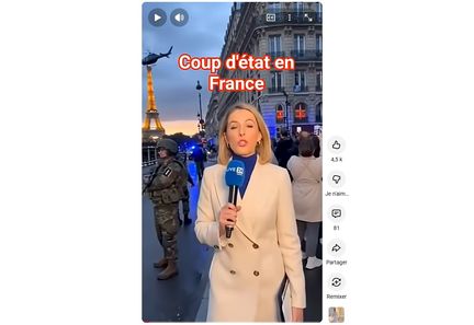 Macron dénonce une fausse vidéo d'IA annonçant un coup d'État et appelle à une régulation des réseaux sociaux