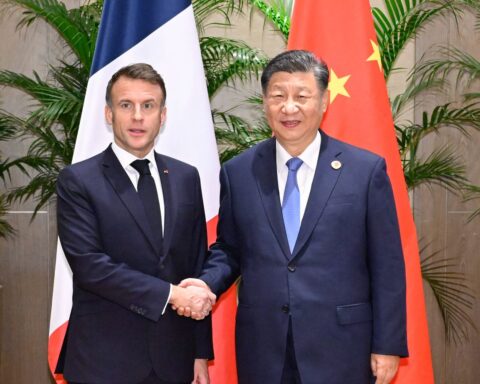 Macron en visite en Chine pour discuter de l'Ukraine et des investissements commerciaux