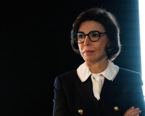 Rachida Dati, candidate aux municipales de Paris, reçoit le soutien de Maud Gatel du MoDem