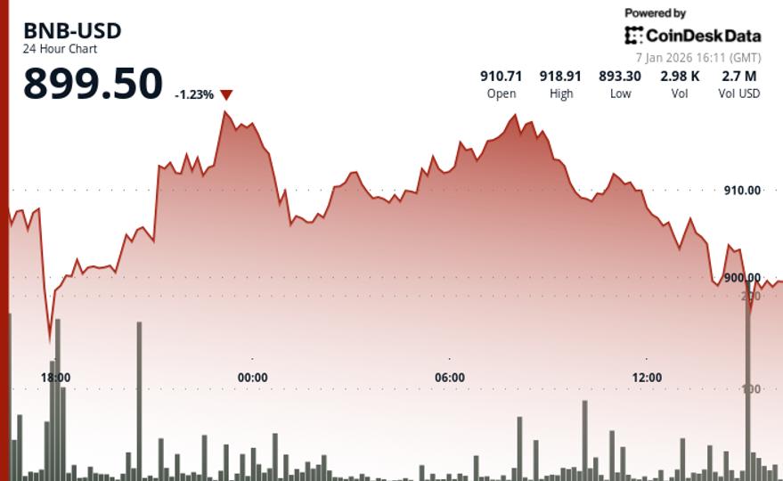 BNB tombe sous 900 $ malgré une mise à niveau du réseau et des développements dans l'écosystème