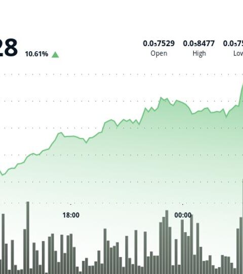 BONK augmente de plus de 10 % en 24 heures, franchissant un seuil technique clé