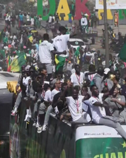 CAN 2025 : Dakar célèbre le retour triomphal des champions d'Afrique.