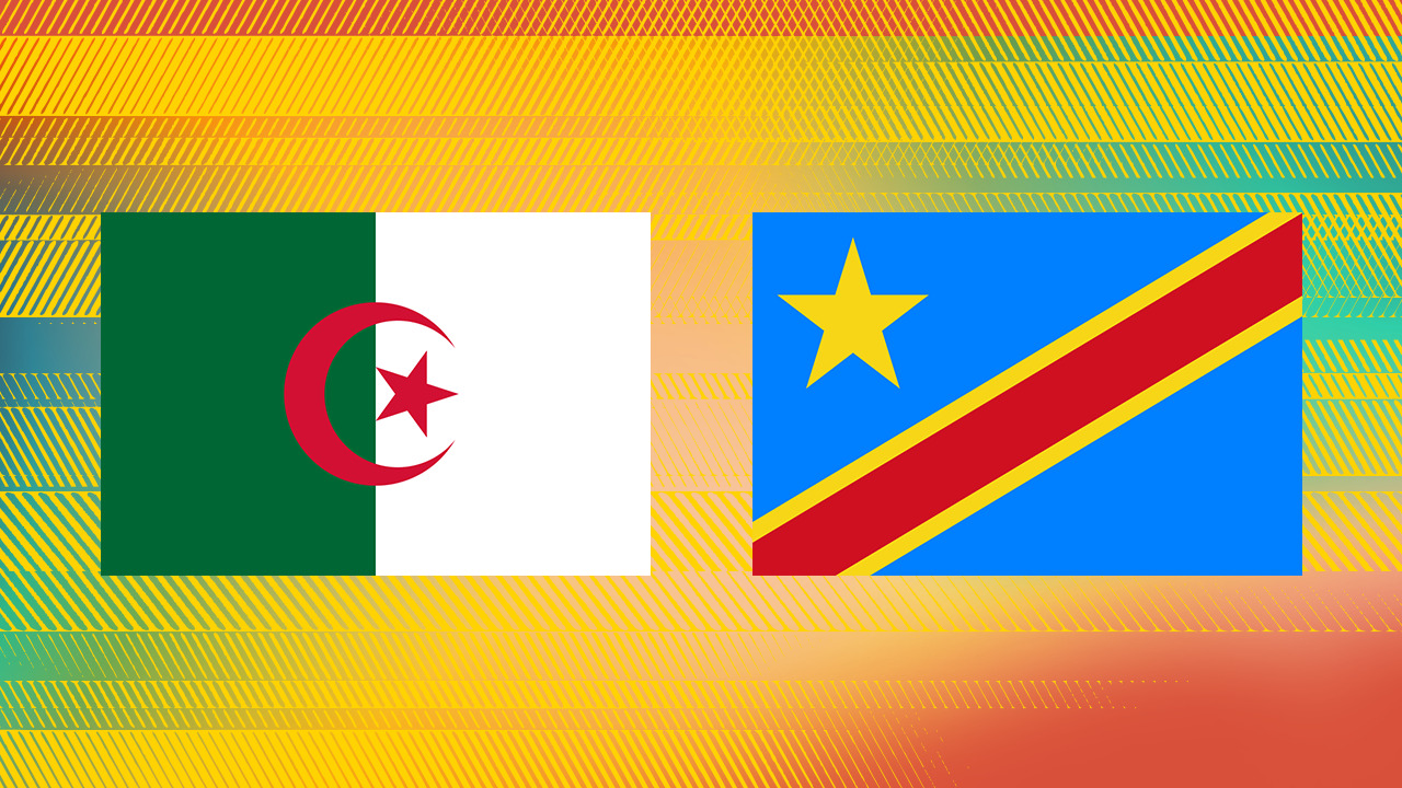 CAN 2025 : Suivez en direct le choc des 8es de finale entre l'Algérie et la RD Congo, la RD Congo présentant un uniforme traditionnel.