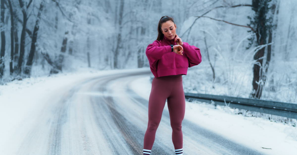 Cinq risques de l'activité physique par grand froid à surveiller