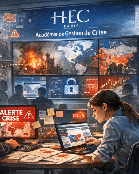 HEC Paris : l’Académie de gestion de crise, un élément clé de la formation des décideurs
