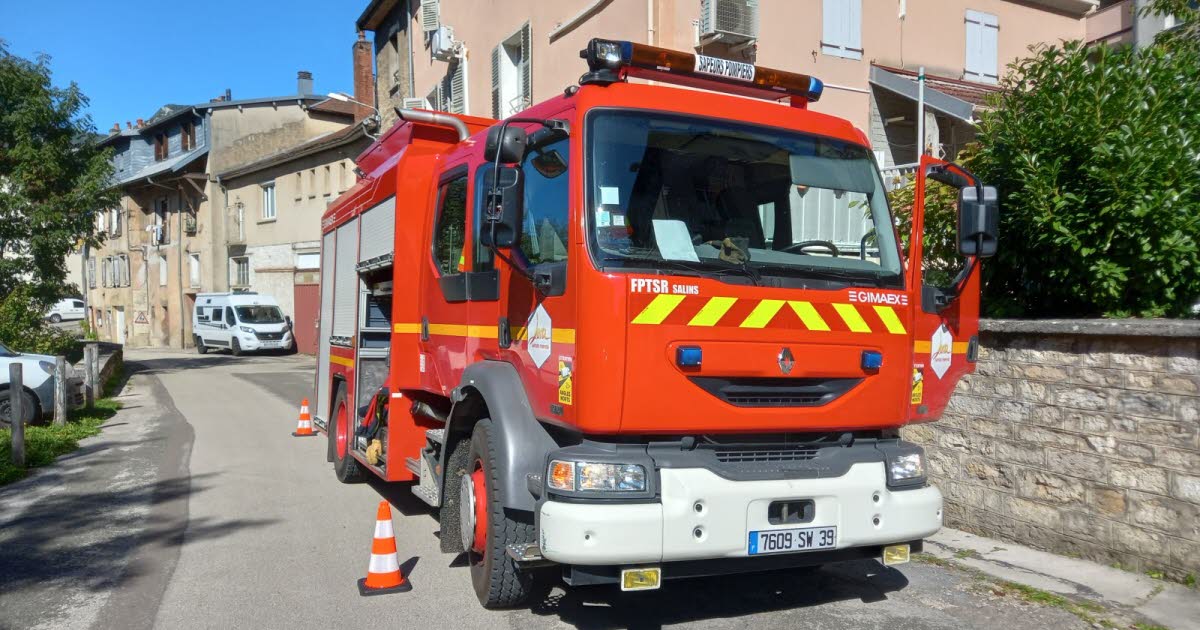Incendie d'un matelas dans une maison à Salins-lès-Bains, intervention rapide des pompiers