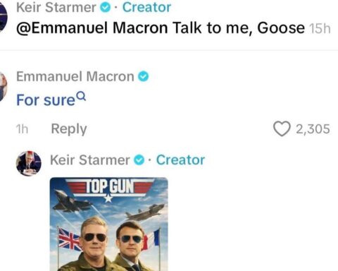 Keir Starmer et Emmanuel Macron échangent des plaisanteries inspirées de Top Gun
