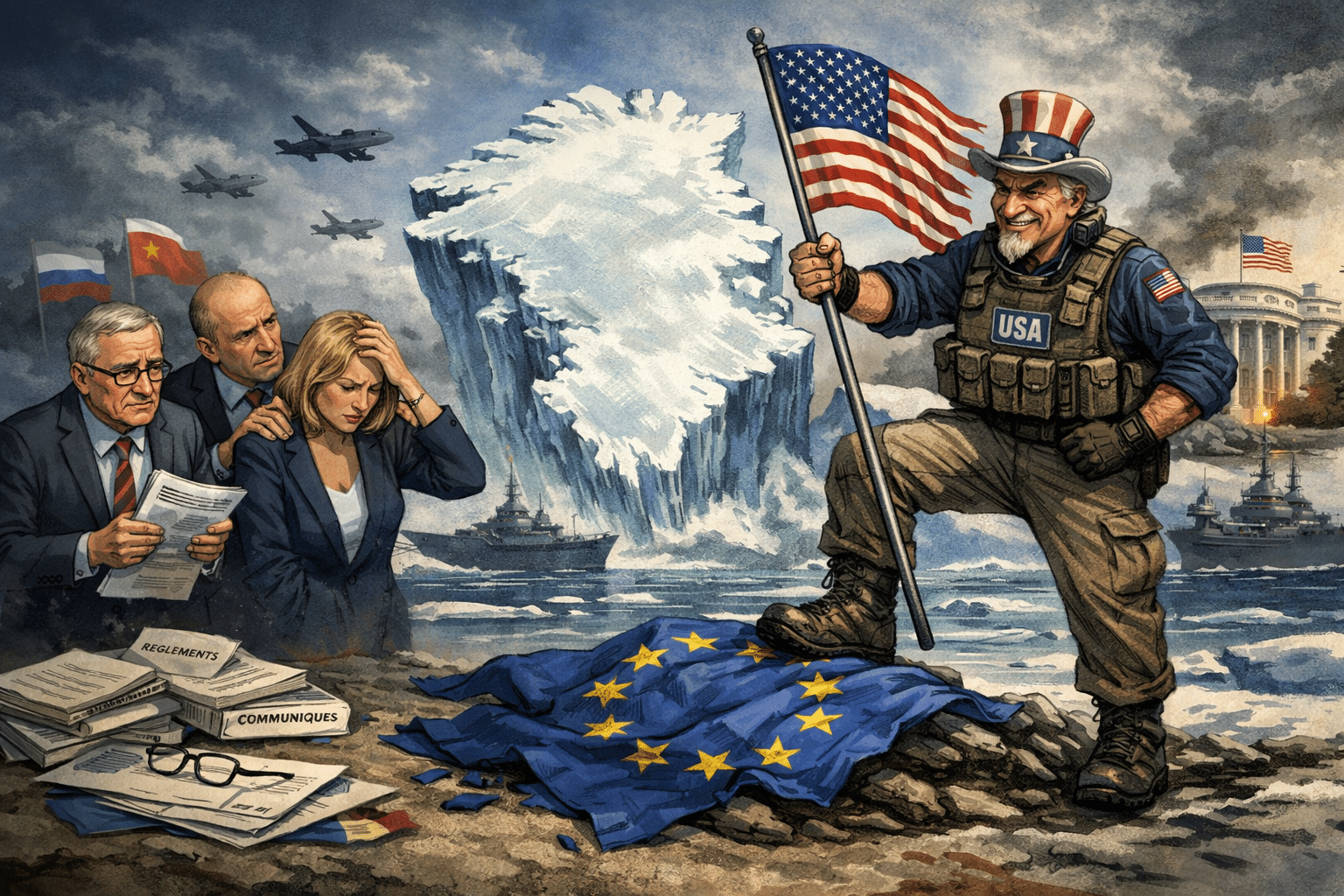 Le Groenland : un enjeu géopolitique majeur pour l'Europe.