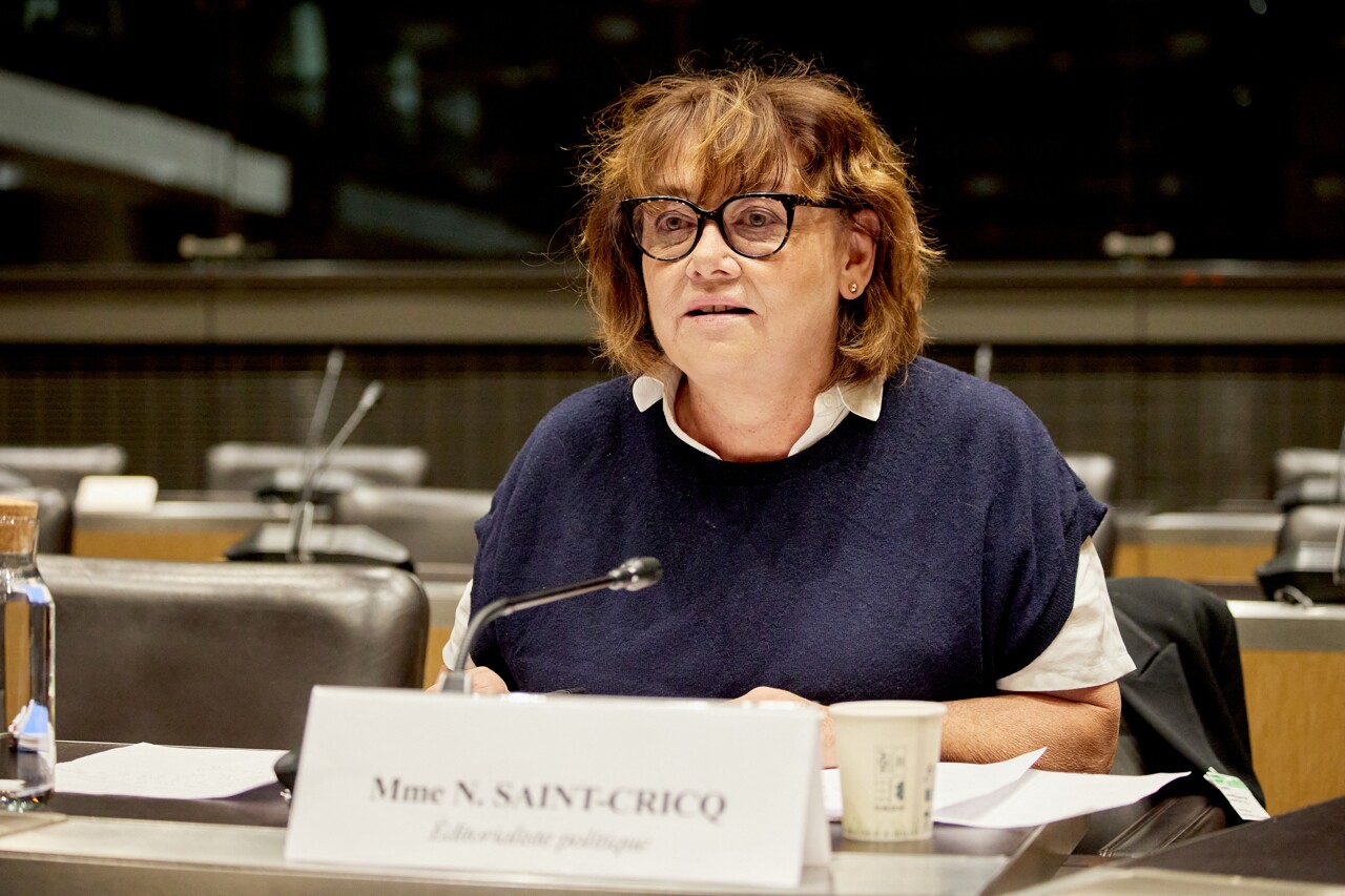 Nathalie Saint-Cricq défend son salaire devant la commission d'enquête sur l'audiovisuel public
