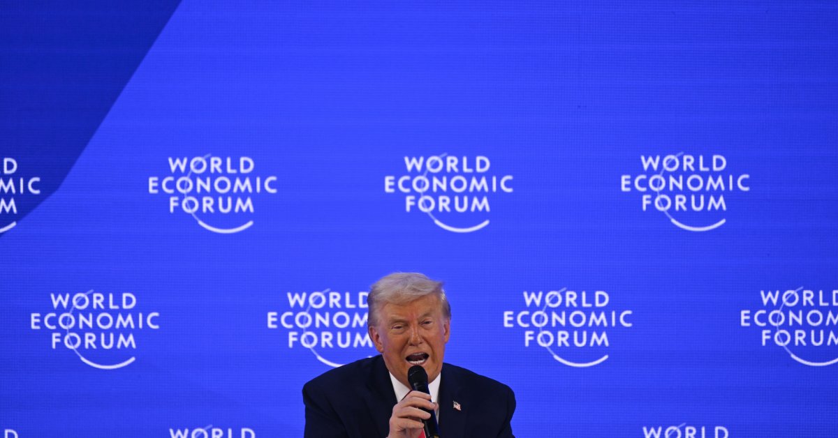 Vérification des faits du discours de Donald Trump à Davos
