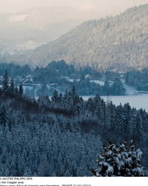 Vigilance orange pour six départements du nord-est de la France en raison de la neige et du verglas
