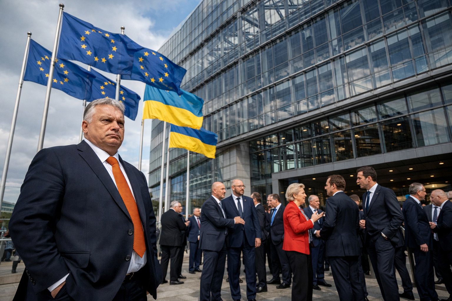 Orban s'oppose à l'aide financière à l'Ukraine lors du sommet européen, exacerbant les tensions au sein de l'UE