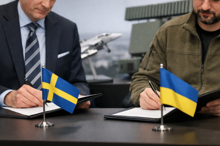 Saab et l'Ukraine scellent un partenariat aéronautique et radar lors de la Conférence de Munich