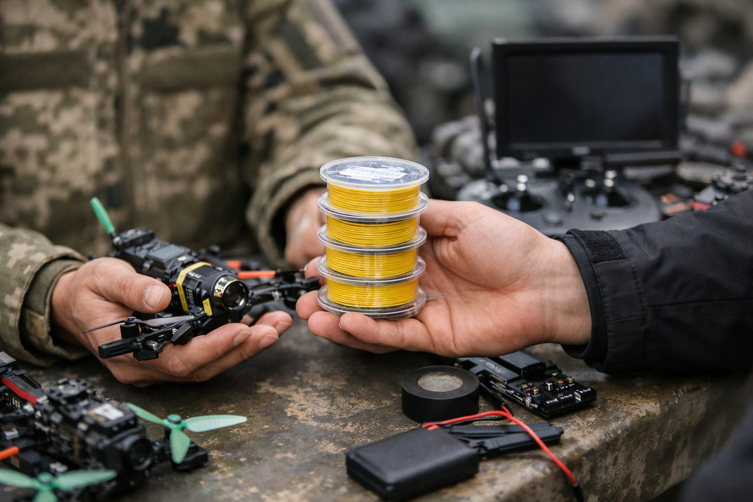 La Russie dépend à 100% de la fibre optique chinoise pour ses drones FPV après la destruction de son unique usine