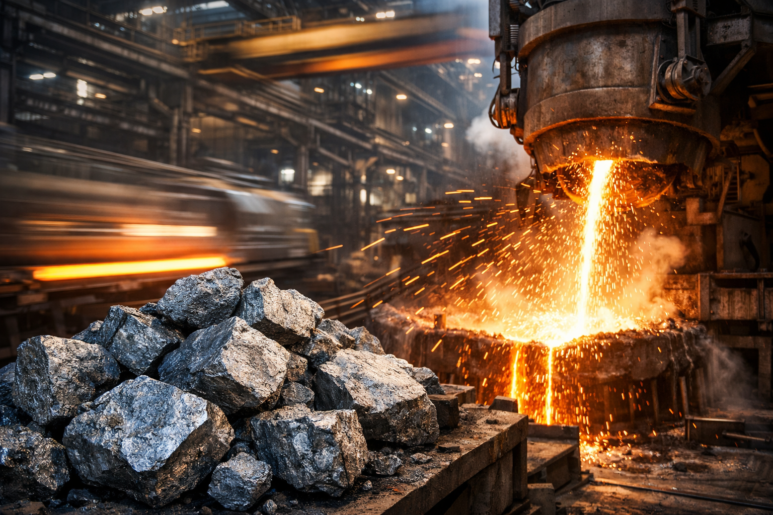 Les ferroalliages ukrainiens dynamisent l'industrie sidérurgique européenne en 2025