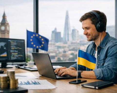 L'export ukrainien de services IT atteint 6,66 milliards de dollars en 2025, dopant la transformation digitale britannique et européenne