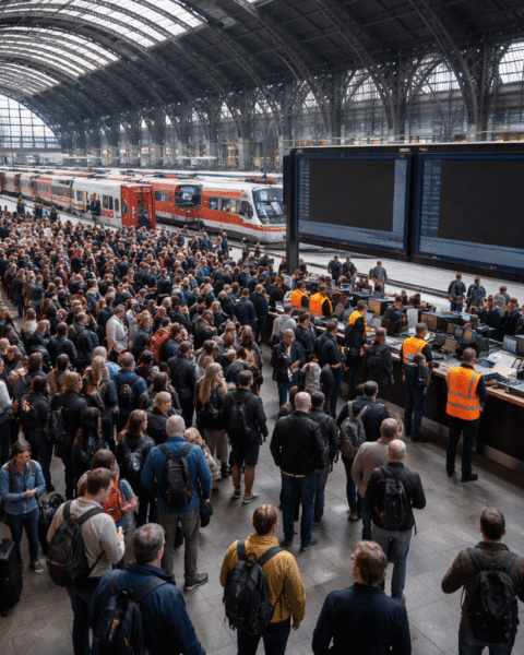 Une cyberattaque massive paralyse les systèmes de la Deutsche Bahn, des hackers russes soupçonnés