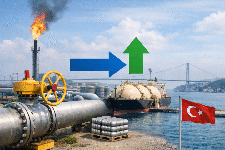 Gaz russe via la Turquie: bond en janvier, l’Europe du Sud accroît ses achats malgré les sanctions