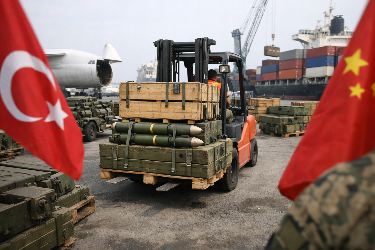 Les sanctions de l'UE contournées : la Turquie et la Chine, principales plaques tournantes des livraisons militaires à la Russie